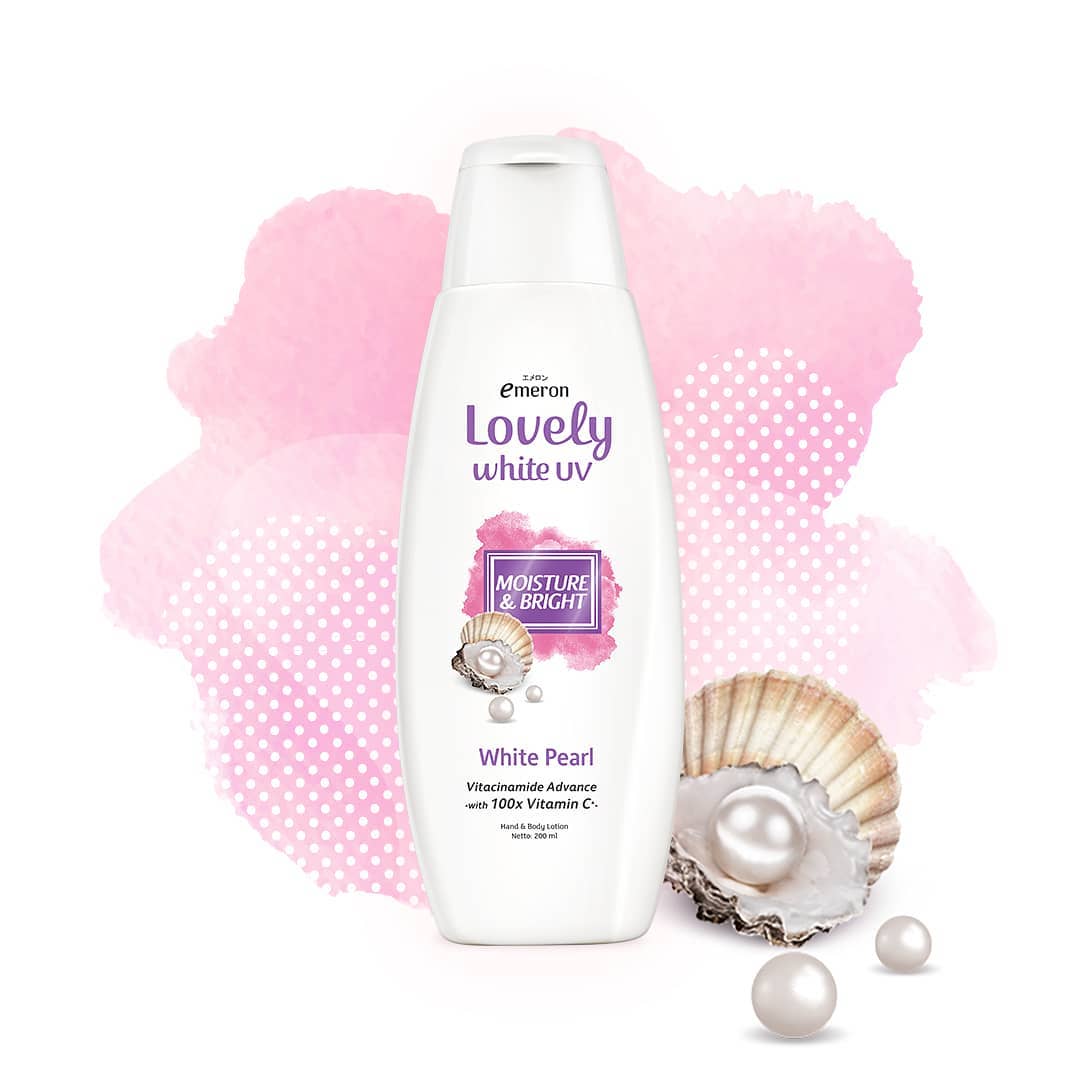 Emeron Lovely White Uv Moisture Bright White Pearl 200ml