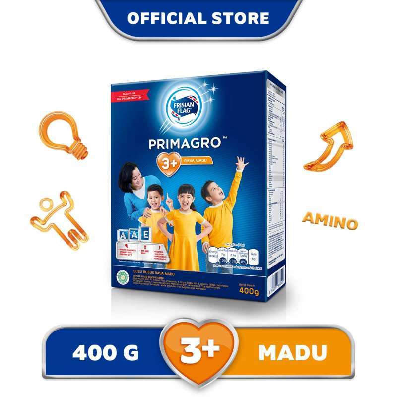 FRISIAN FLAG PRIMAGRO 3+ RASA MADU 400G