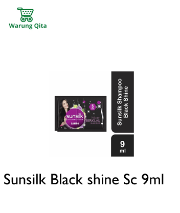 SUNSILK SHP BLACK SHINE 9ML
