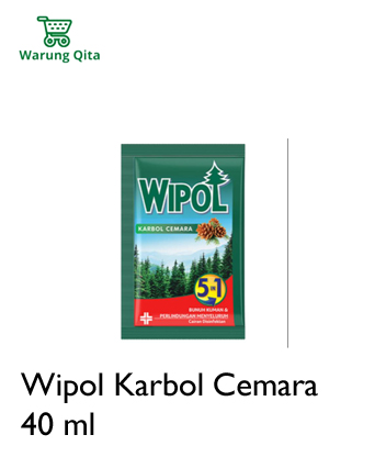WIPOL KARBOL CEMARA SACHET 40ML