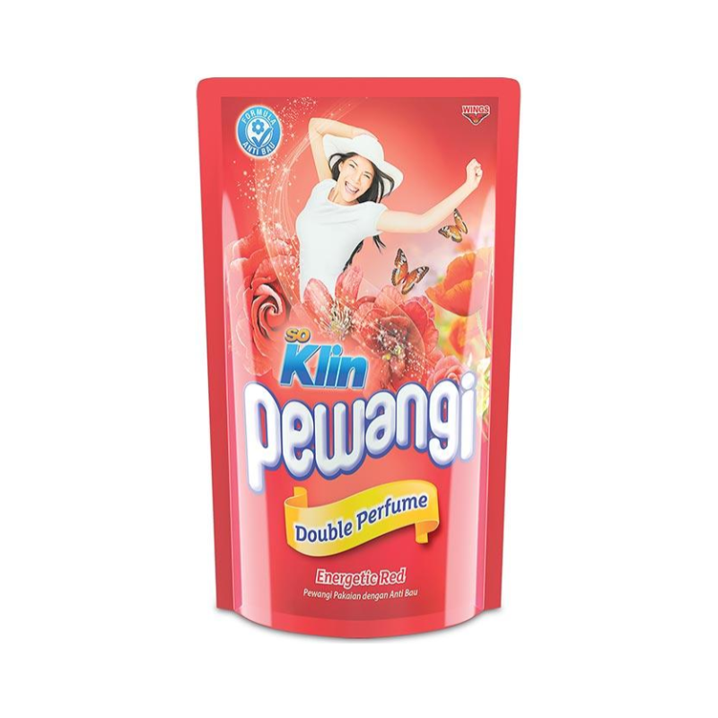 So Klin Pewangi Energetic Red Pouch 800ml