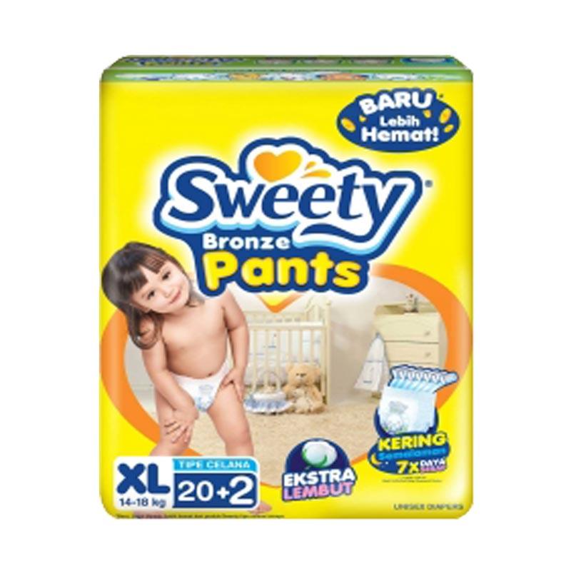 Sweety Popok Bayi Bronze Day Active Pants Size XL 20+2