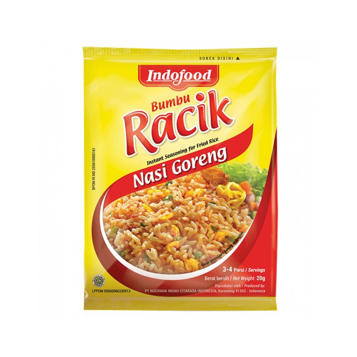 Indofood Bumbu Racik Nasi Goreng 20 gr