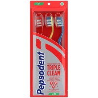 PEPSODENT TB TRIPLE CLEAN SOFT  isi 3