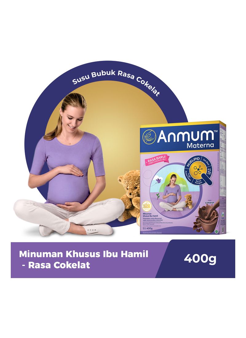 Anmum Susu Bubuk Ibu Hamil Materna Coklat 400G